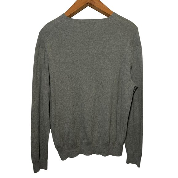 Polo Ralph Lauren Preppy Pony Logo Old Money Academia Cotton Sweater Teacher XL - Picture 4 of 10